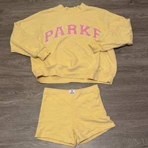 PARKE Heritage Varsity Mockneck in Peel + Conch
